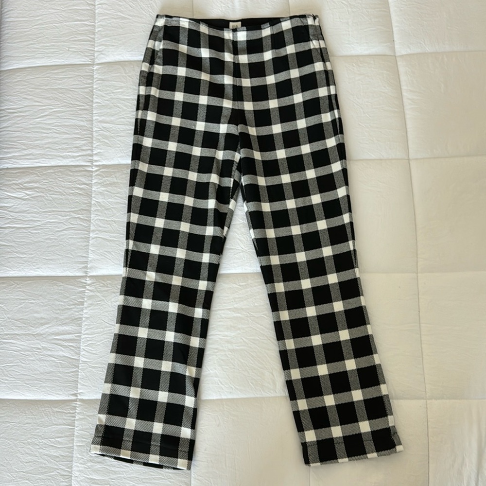 GAP Side Zip Flare Leg Crops